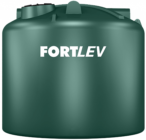 Tanque Fortlev 20.000 Litros com Tampa de Rosca Verde – Capacidade Máxima