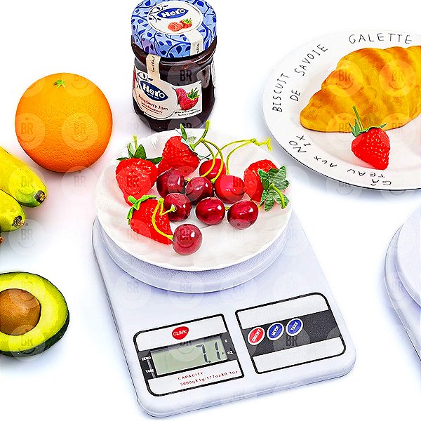 Balança de Alimentos 10kg Digital Eletrônica Fitness para Dietas e  Alimentação Saudável - Utilidades RS - Produtos para melhorar a sua vida e  o seu bem-estar