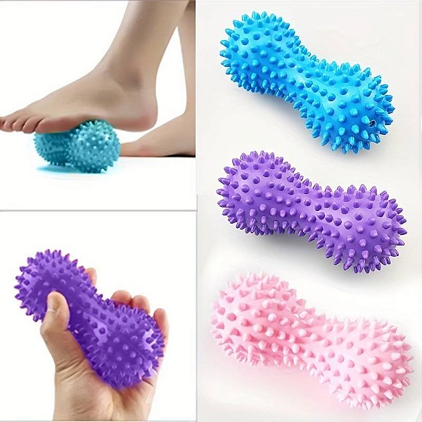 Bola de Massagem Liberação Miofascial Lacrosse 10cm Automassagem Relaxante