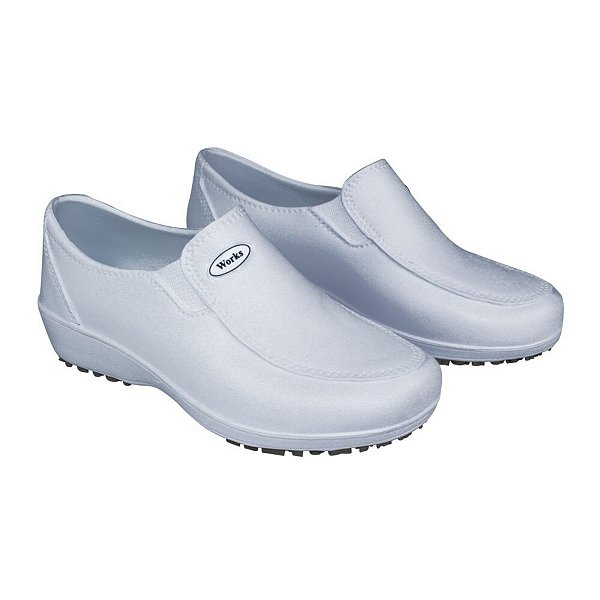 Sapato Enfermagem Medicina Feminino Branco - Dr Chef