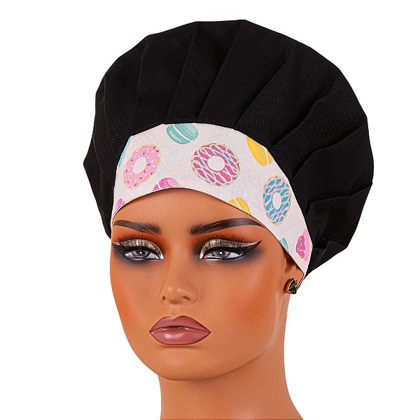 Chapéu Para Chef de Cozinha Tipo Gorro Confeiteiro - Dr Chef