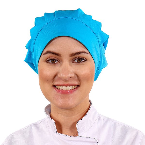 Chapéu Chef de Cozinha Tipo Gorro Cores Vibrantes - Dr Chef