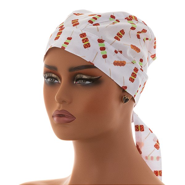 Bandana Para Chef de Cozinha Espetinhos - Dr Chef
