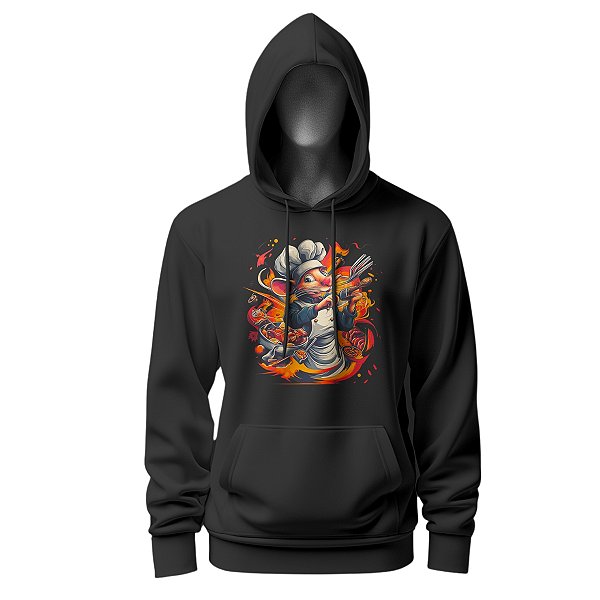 Moletom Chef De Cozinha Unissex Estampa Ratatouille - Dr Chef