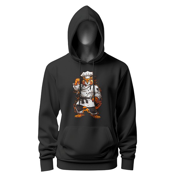 Moletom Chef De Cozinha Unissex Estampa Chef Mestre Raposa - Dr Chef