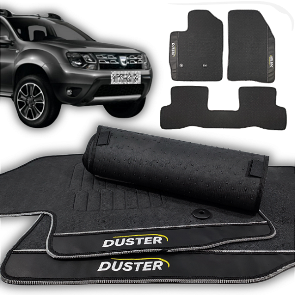 Tapete Duster 2016 a 2025 - 3 peças - Linha Premium