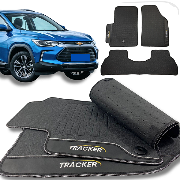 Tapete Tracker 2020 a 2024 - 3 peças - Linha Premium