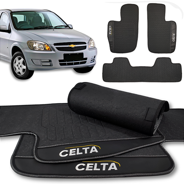Tapete Celta 2000 a 2015 - 3 peças - Linha Premium