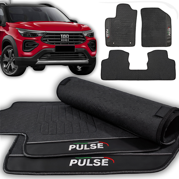 Tapete Pulse 2022 a 2025 - 3 peças - Linha Premium