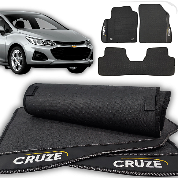 Tapete Cruze 2018 - 3 peças - Linha Premium