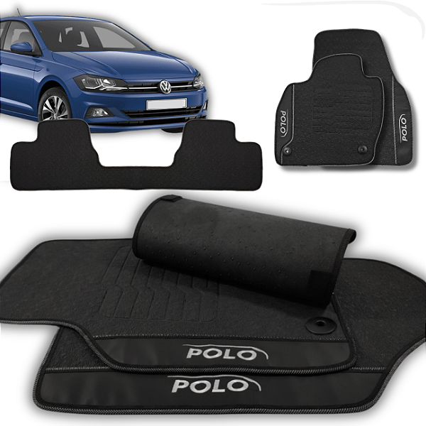 Tapete Polo 2018 a 2025  - 3 peças - Linha Premium