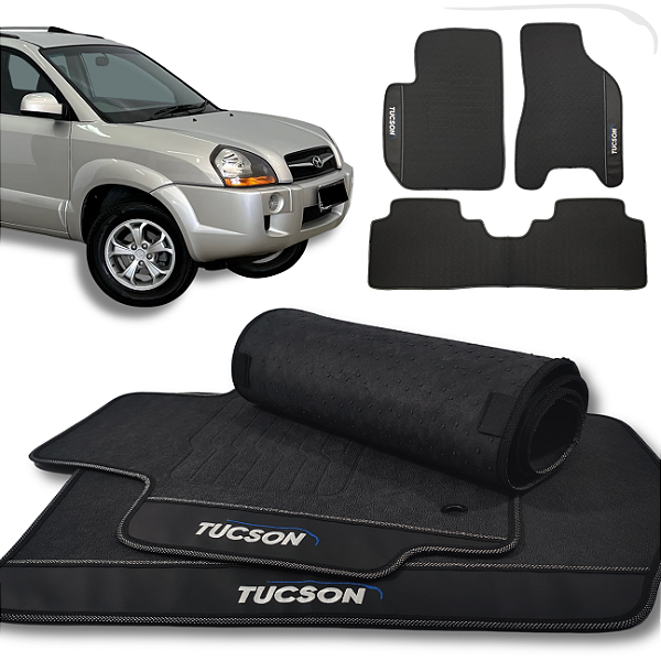 Tapete Tucosn 2004 a 2016  - 3 peças - Linha Premium