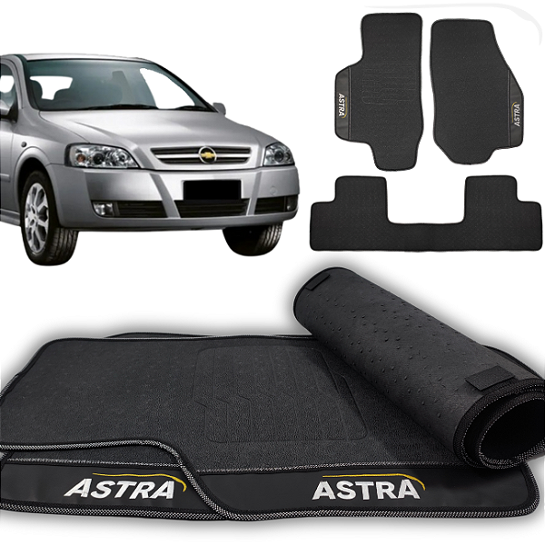 Tapete Astra 1999 a 2011 - 3 peças - Linha Premium