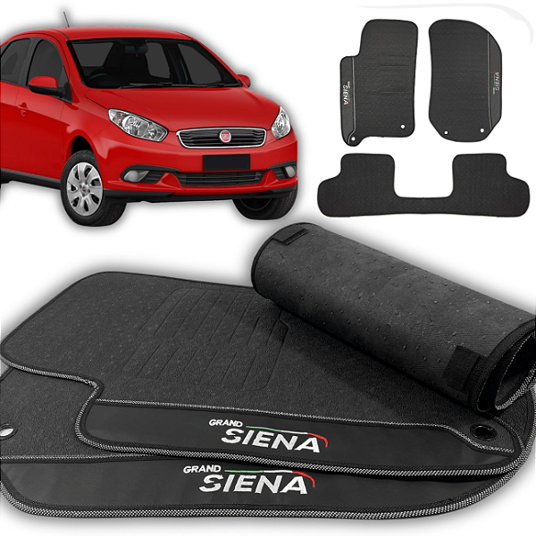 Tapete Grand Siena 2012 a 2021 - 3 peças - Linha Premium