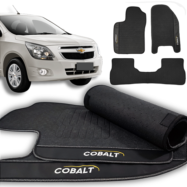 Tapete Cobalt 2011 a 2015 - 3 peças - Linha Premium