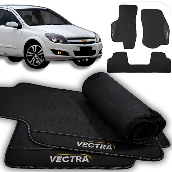 Tapete Vectra 2006 a 2011 - 3 peças - Linha Premium