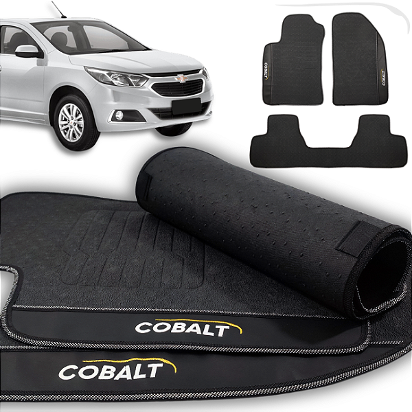 Tapete Cobalt 2016 a 2020 - 3 peças - Linha Premium