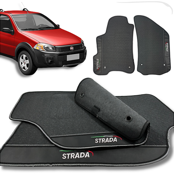 Tapete Strada Cs 2013 a 2019 - 2 peças - Linha Premium