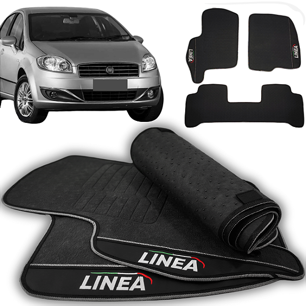Tapete Linea 2008 a 2012 - 3 peças - Linha Premium