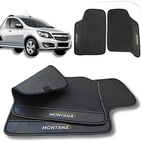 Tapete Montana 2010 a 2022 - 2 Peças - Linha Premium