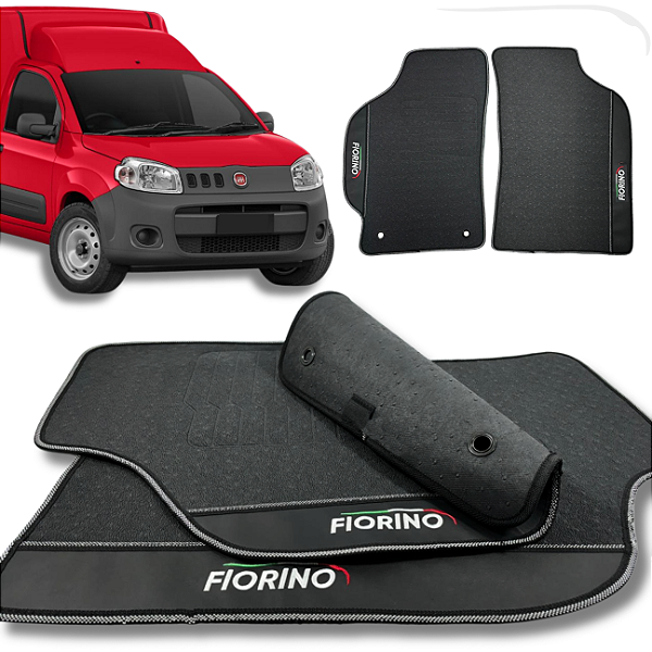 Tapete Fiorino 2021 a 2025 - 2 peças - Linha Premium
