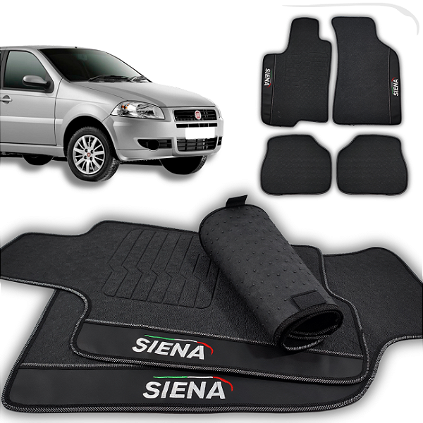 Tapete Siena 1996 a 2012 - 4 peças - Linha Premium
