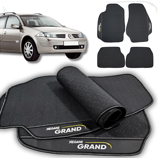 Tapete Megane Grand - 4 peças - Linha Premium