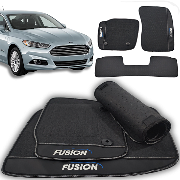 Tapete Fusion 2013 a 2019 - 3 peças - Linha Premium