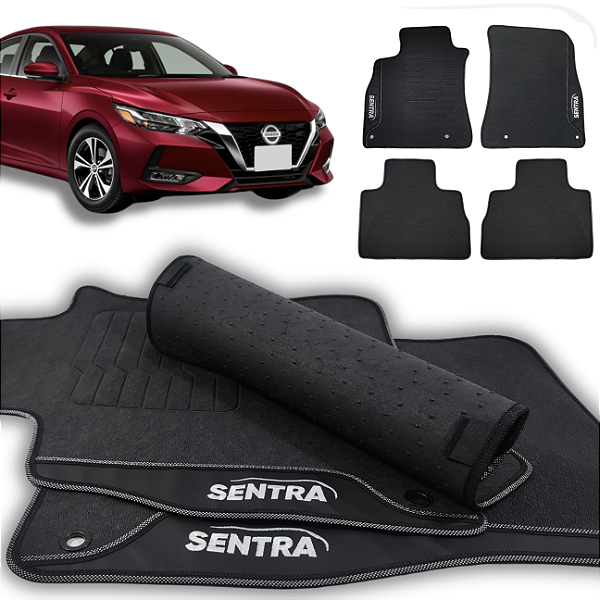Tapete Sentra 2023 a 2024- 4 peças - Linha Premium