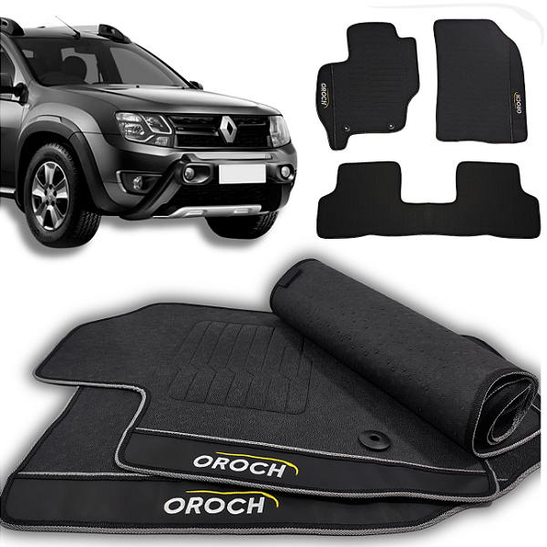 Tapete Oroch 2020 a 2025- 3 peças - Linha Premium