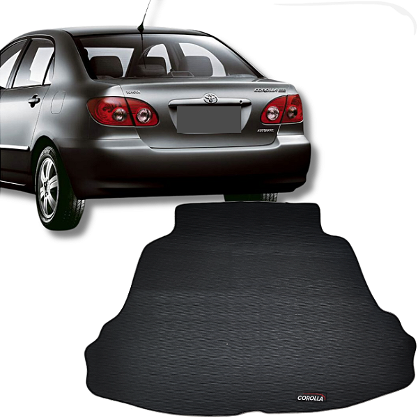 Tapete Porta Malas Corolla 2006 a 2007 - 1 peças - Linha Porta Malas