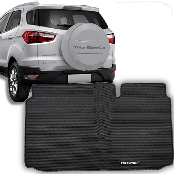 Tapete Porta Malas Ecosport 2013 a 2024- 1 peças - Linha Porta Malas