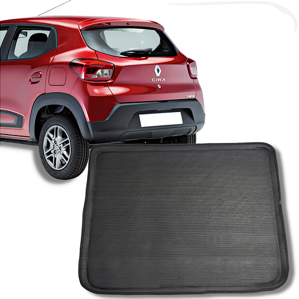 Tapete Bandeja para Porta Malas Kwid 2017 a 2023 - 1 Peça- Linha Bandeja Porta Malas