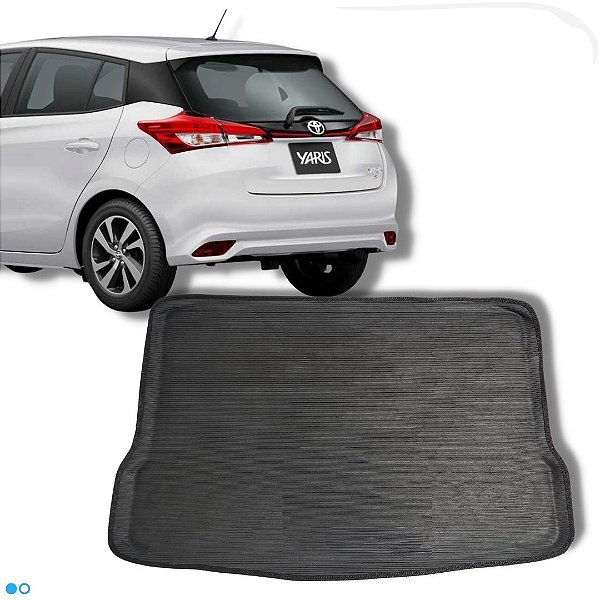 Tapete Bandeja para Porta Malas Yaris Hatch - 1 peças - Linha Bandeja Porta Malas