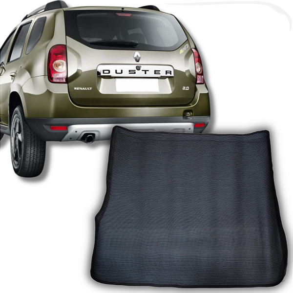 Tapete Bandeja para Porta Malas Duster 2012 a 2015 - 1 Peça - Linha Bandeja Porta Malas