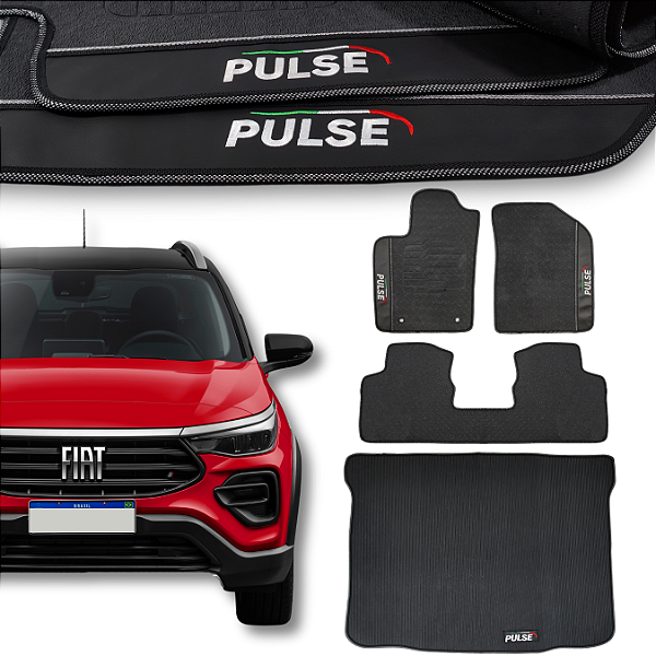 Kit de Tapetes para Pulse 2022 a 2025 - Internos + Porta Malas