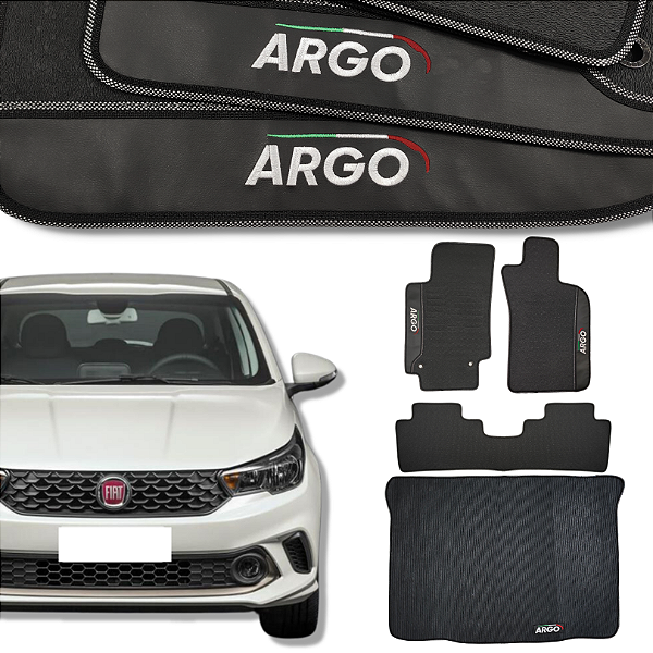 Kit de Tapetes para Argo 2017 a 2024 - Internos + Porta Malas