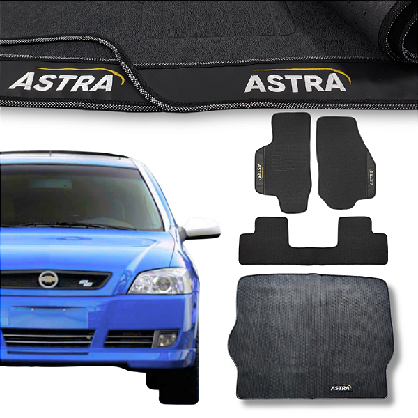 Kit de Tapetes para Astra 1999 a 2011 - Internos + Porta Malas