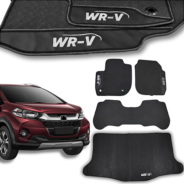 Kit de Tapetes para Wrv 2017 a 2022 - Internos + Porta Malas