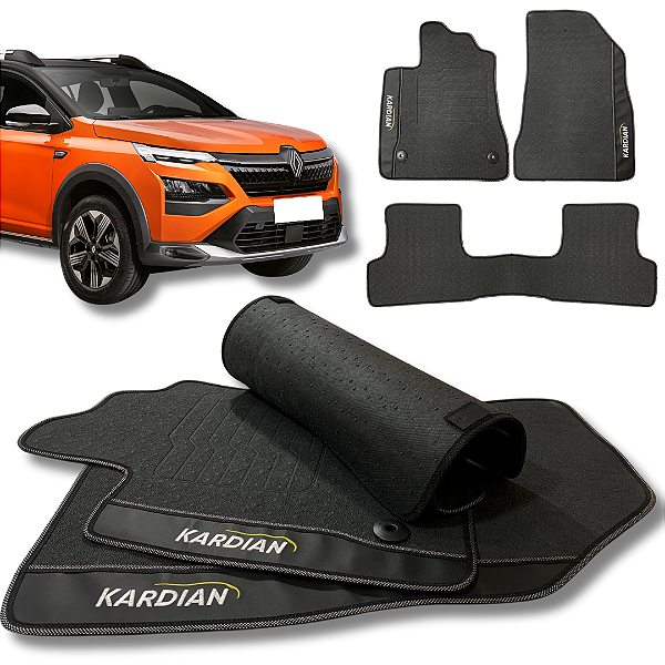 Tapete Kardian 2023 a 2025 - 3 peças - Linha Premium