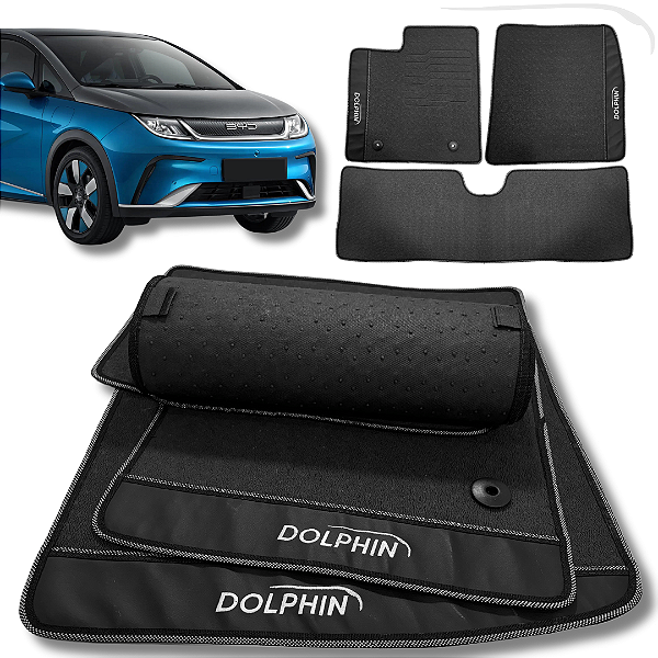 Tapete Dolphin 2023 a 2025 - 3 peças - Linha Premium