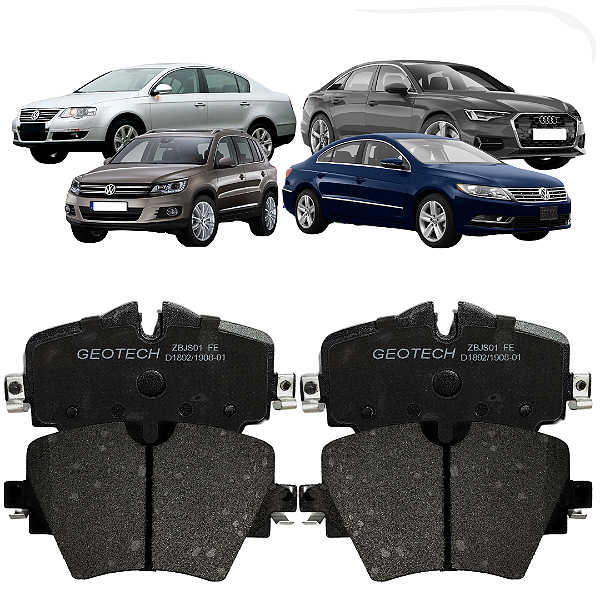 Pastilha de Freio para  VW CC 2009-2014 / Passat 2009 - 2010 / Tiguan 2012 - 2014 / Audi A6 2010-2011