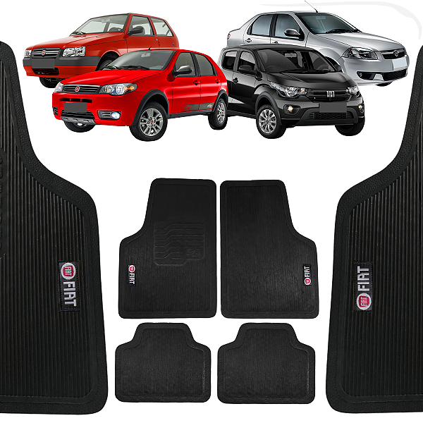 Tapete Universal Para Fiat - 4 peças - Linha Universal