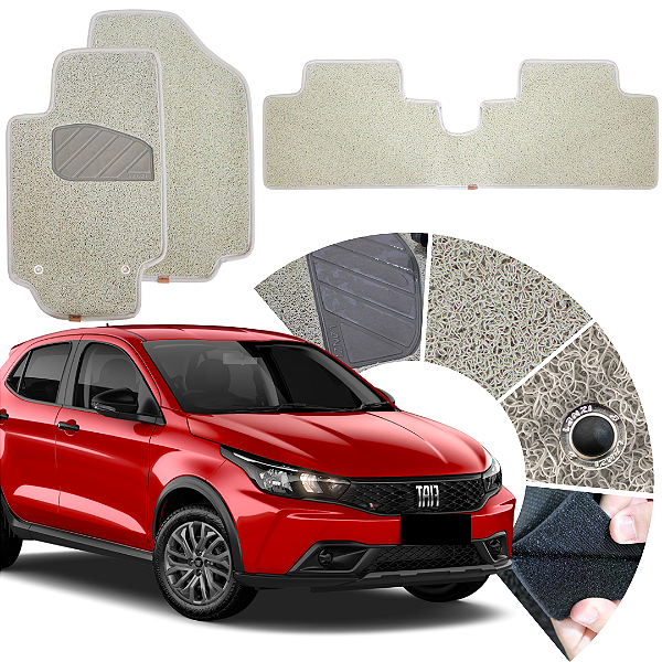 Tapete de Carro Capacho Para Amarok Com Porta Copos 2010 a 2025