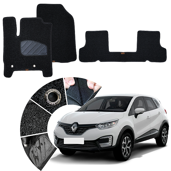 Tapete Capacho Para Carro Captur 2017 A 2024 Original Lanzi