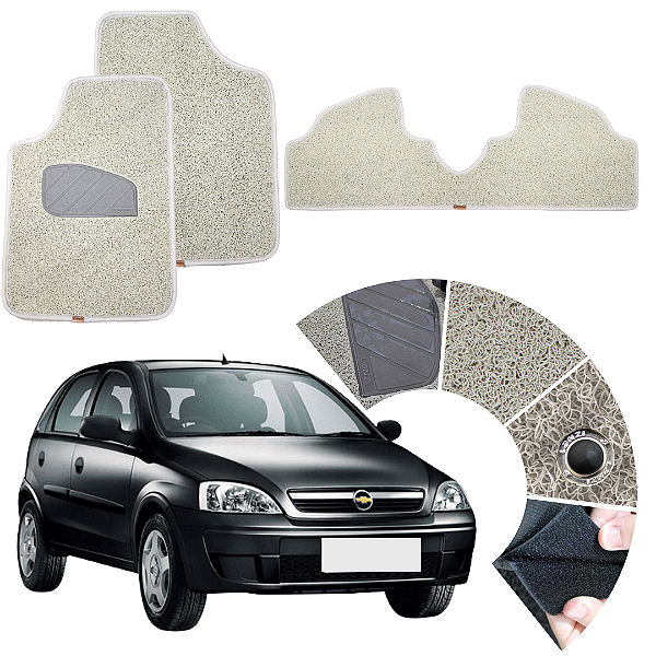 Tapete Capacho Vinílico Para Corsa 2002 a 2012
