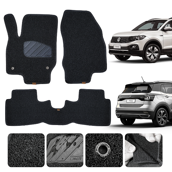 Tapete Automotivo Para Volkswagen T-cross 2023 A 2026 Original Lanzi
