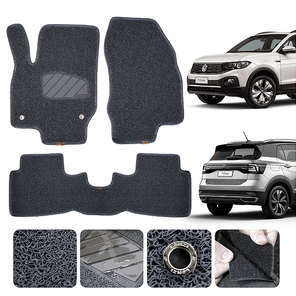 Tapete Automotivo Para Volkswagen T-cross 2023 A 2026 Original Lanzi