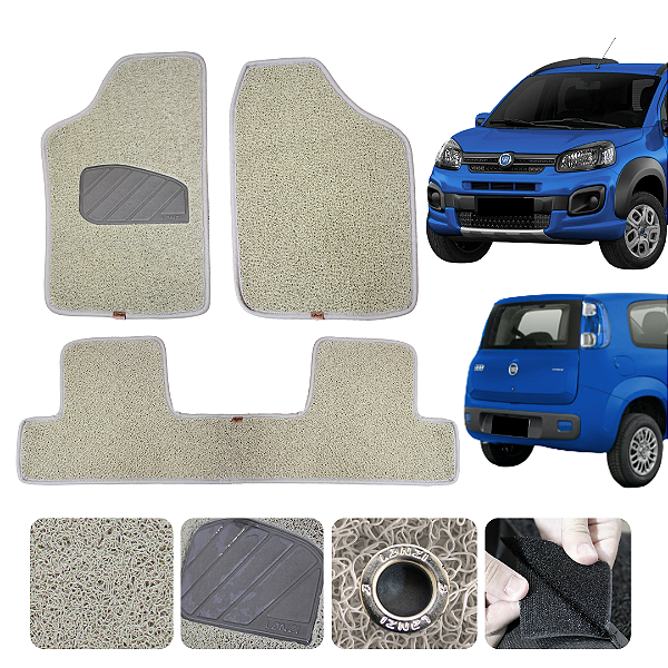 Tapete Automotivo Capacho Para Fiat Uno 2014 a 2021 Original Lanzi