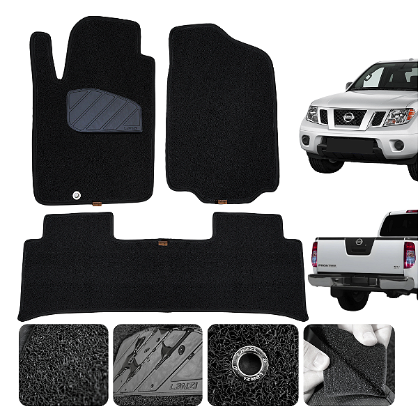Tapete Automotivo Para Nissan Frontier 2013 a 2021 Original Lanzi